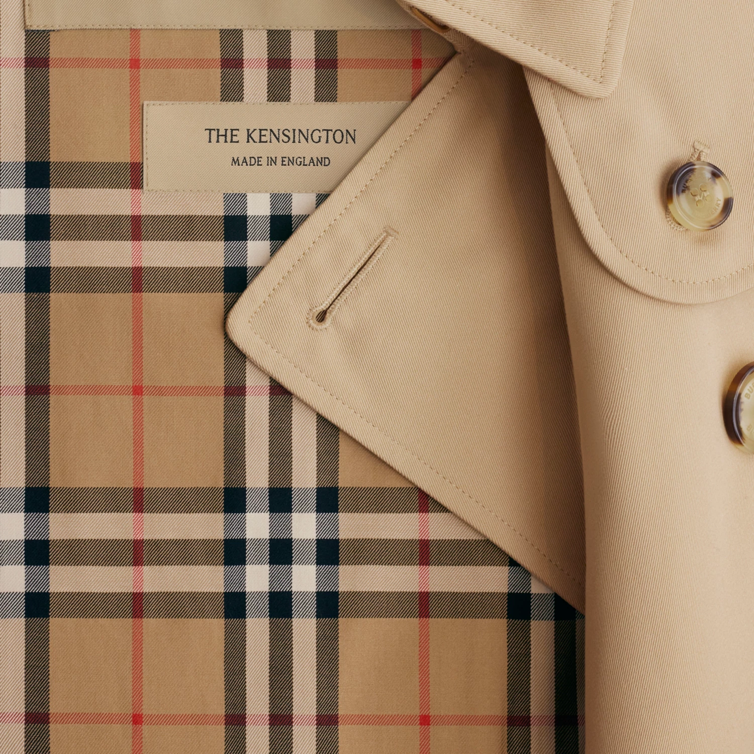 Trench Héritage mi-long Kensington — vue 4