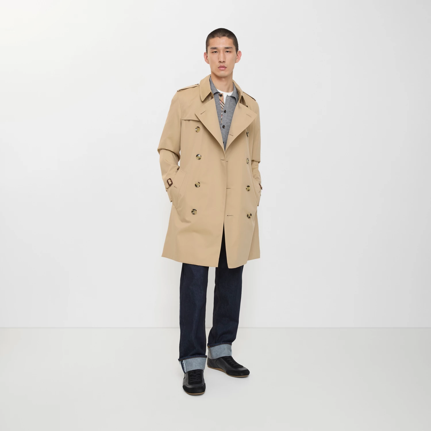 Trench Héritage mi-long Kensington — vue 5