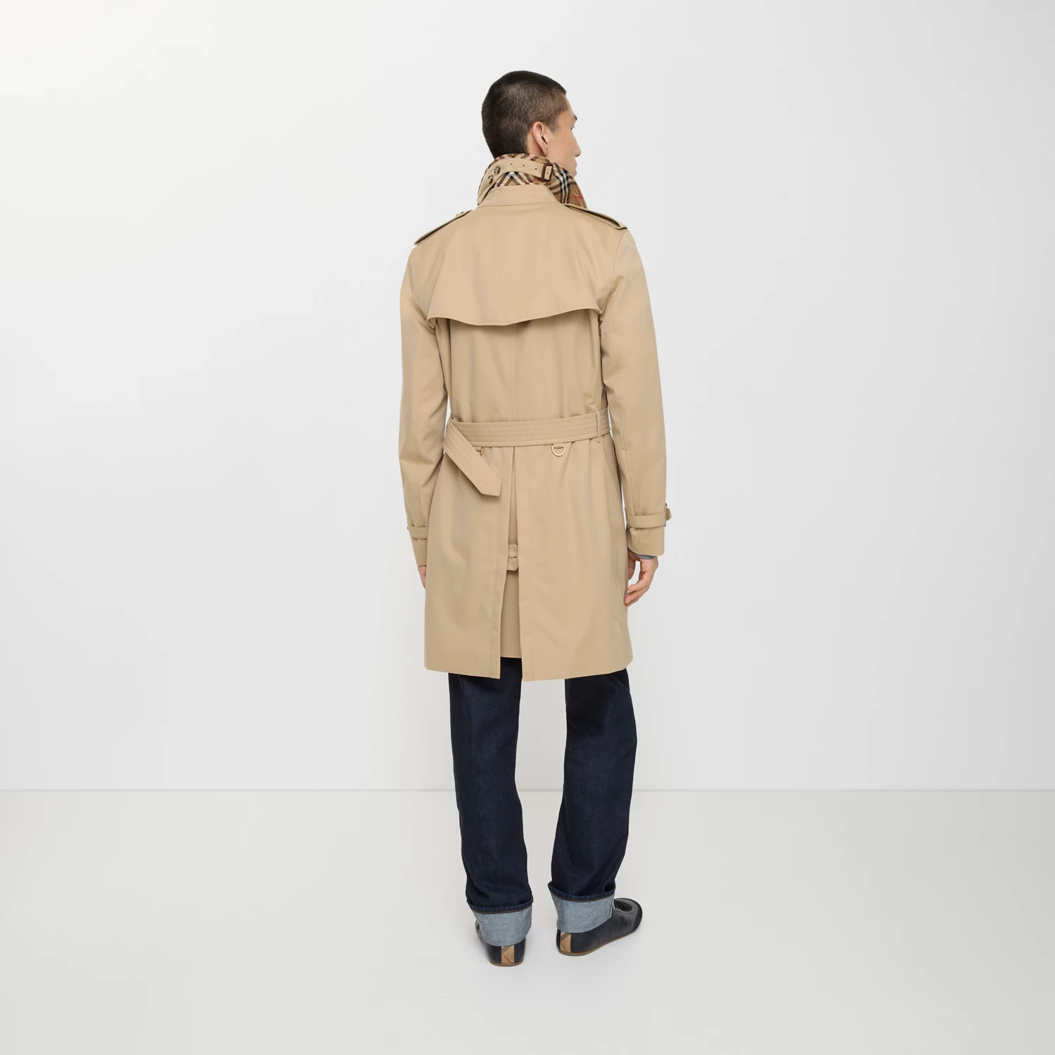 Trench Héritage mi-long Kensington — vue 3